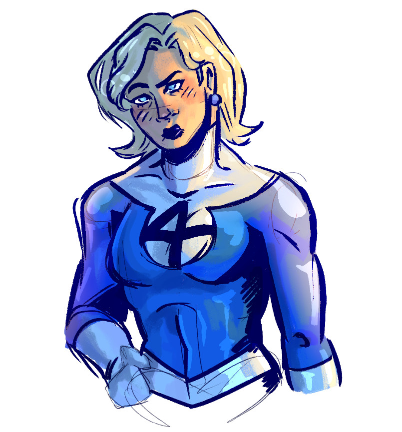sue doodle before work