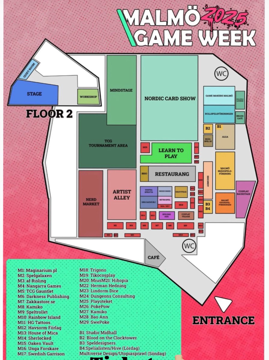 Looking for content creators that wants to visit Malmö game week, it’s a none profit organisation behind it. Mostly looking for locals that wants to have a fun time and be introduced to a lot of analog games. There is streaming rigs for digital games ofcourse. 

Any takers?