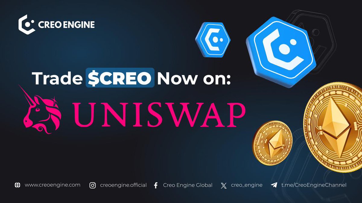𝐀𝐬 $ETH 𝐠𝐚𝐢𝐧𝐬 𝐦𝐨𝐦𝐞𝐧𝐭𝐮𝐦, 𝐬𝐨 𝐝𝐨𝐞𝐬 $CREO — 𝐟𝐮𝐥𝐥𝐲 𝐥𝐢𝐪𝐮𝐢𝐝 𝐨𝐧 𝐭𝐡𝐞 𝐰𝐨𝐫𝐥𝐝’𝐬 𝐥𝐚𝐫𝐠𝐞𝐬𝐭 𝐃𝐞𝐅𝐢 𝐜𝐡𝐚𝐢𝐧.

With a live bridge across Ethereum, BNB Chain, and Solana, the <a href="/CreoPlay_app/">Creoplay App</a> platform is your go-to hub for seamless multichain