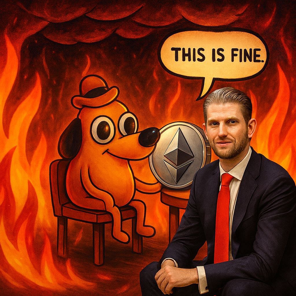 BlockManager007's tweet photo. @EricTrump That's so awesome and Fine indeed. https://t.co/lNIzT4lLCY