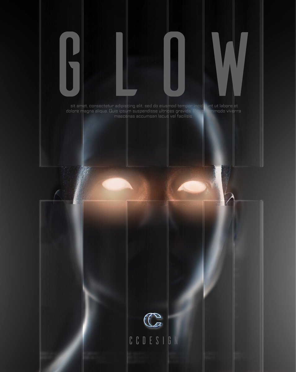 Calesandrea1_'s tweet photo. As designers, we don’t just create visuals, we breathe life into light and shadow. ‘GLOW’ is my reminder that even in darkness, creativity finds a way to shine. 💡✨
#GraphicDesign #DigitalArt #CCDesign #DesignInspiration #design #posterdesign #photoshop https://t.co/fvJGzivXmh