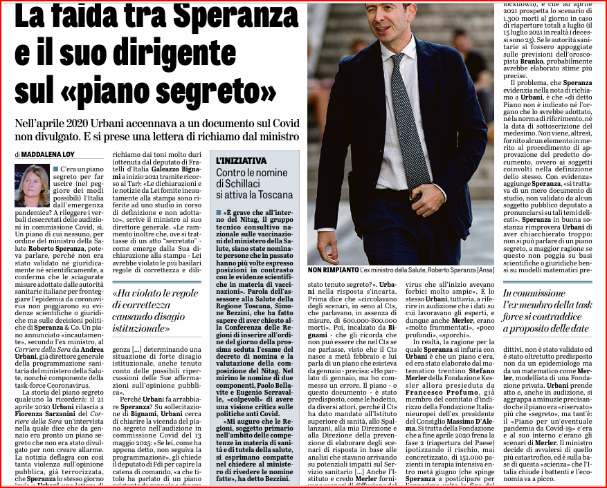 OrtigiaP's tweet photo. LO SCHIFO.... il piano pandemico segreto che non doveva essere rivelato, i legami di #Speranza con #ItalianiEuropei di #Dalema che spinge per scegliere il matematico della Fondazione #Kessler. #Merler voleva chiusure e tentennava per le riaperture.. un matematico non un medico. Intanto le imprese fallivano e gli italiani erano reclusi in casa... per una brutta influenza. La galera è poco per Speranza e sodali