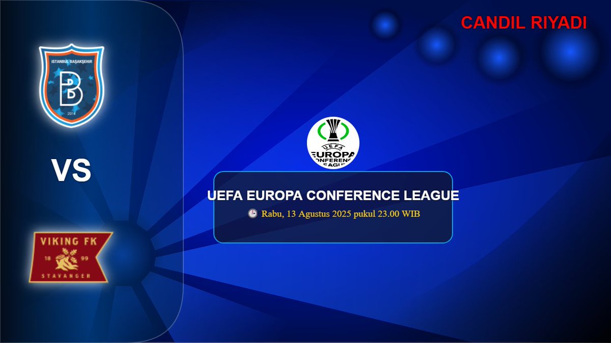 Smokepatchpes's tweet photo. Başakşehir Futbol Kulübü vs Viking UEFA Europa Conference League
#smokepatch https://t.co/tHMxGbtY6k