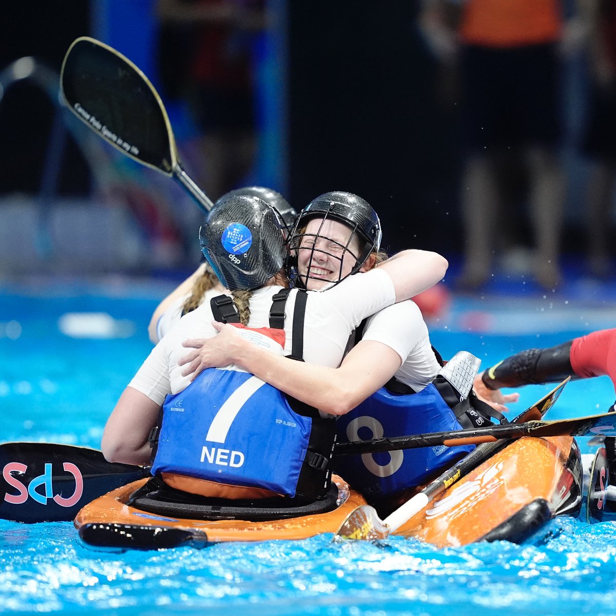 TheWorldGamesNL's tweet photo. Onze kanopoloërs zijn sterk begonnen aan de World Games. Ze wonnen vandaag hun beiden wedstrijden. Morgen wacht alweer een nieuwe wedstrijd tegen Spanje!

#TeamNL https://t.co/wVIM2gocu6