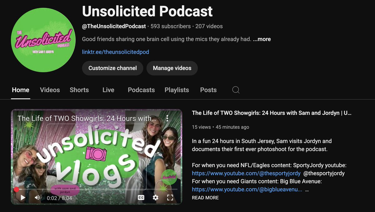 SamAndJordyn's tweet photo. GUYS WE ARE ALSO 7 SUBS AWAY FROM 600!!!! 🤪 https://t.co/Av42sAMXHx