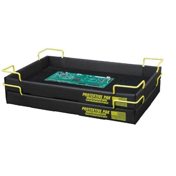 Looking for ESD Process Trays?  Ours are suitable for a variety of storage and handling applications in static sensitive work environments.  These trays ensure optimal protection against electrostatic discharge, tailored to your specific requirements.  zurl.co/fDFz2