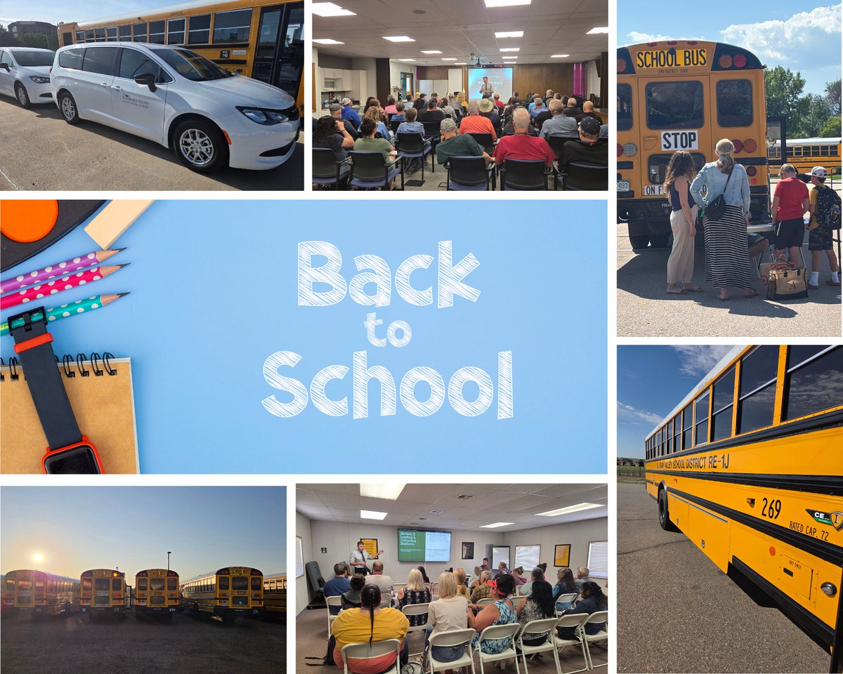 We kicked off the week by welcoming back our team and preparing our fleet for a strong start to the new school year. We're excited to support our students and proud to be part of the #StVrainAdvantage and the #PublicSchoolsAdvantage!