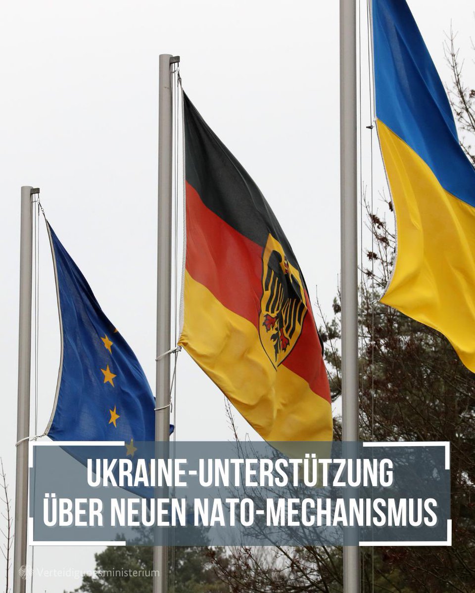 🇩🇪 funds support package worth up to 500m USD for 🇺🇦 under the #NATO PURL (Prioritized Ukraine Requirements List) mechanism - another important 🇩🇪contribution towards meeting 🇺🇦’s most urgent needs for military equipment to defend itself against the ongoing 🇷🇺 aggression. 1/4