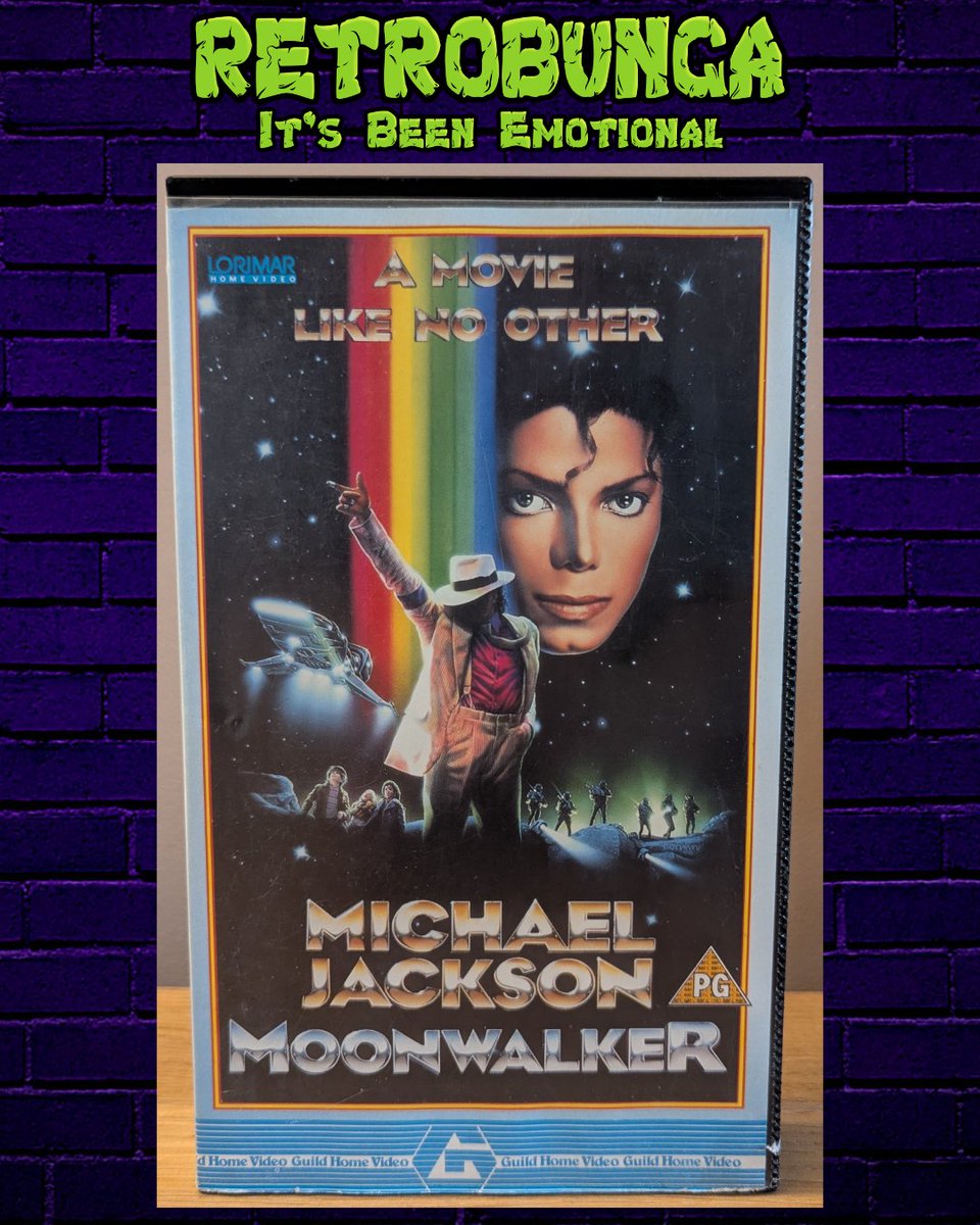 RETROBUNGATV's tweet photo. Had to pick up this #michaeljackson #moonwalker #vhs for the #collectionroom
Was just £3 so couldnt #moonwalk away ... sorry lol
#mj #michaeljacksonfan #retrobunga #itsbeenemotional #retrotoys #vintagetoys #vintagetoy https://t.co/6Crw1CZaWl