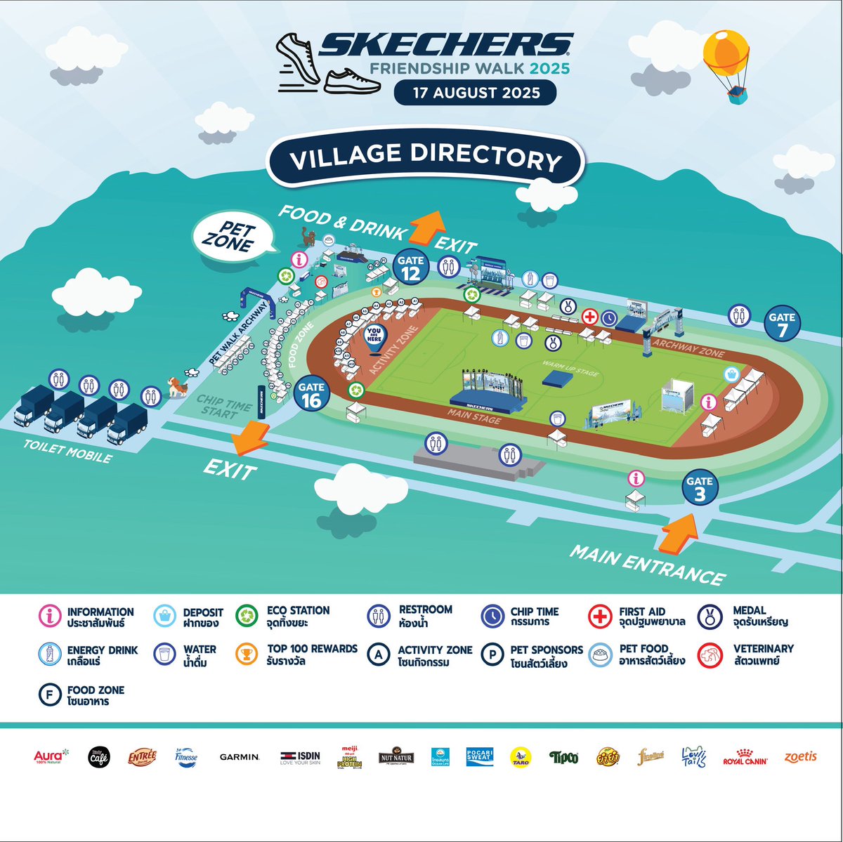 WeWearThisBrand's tweet photo. ผังงานมาแล้ว! 💙เจอกันที่ SKECHERS Friendship Walk 2025  17 ส.ค. นี้ — เดินเพลิน กิจกรรมเพียบ ของกินแน่น งานนี้มีครบ! 💙
.
#SkechersTH #skechersfriendshipwalk2025 #gowalktogether #WalkWithPets #เดินกับเพื่อนสี่ขา https://t.co/8rORsyrBuw