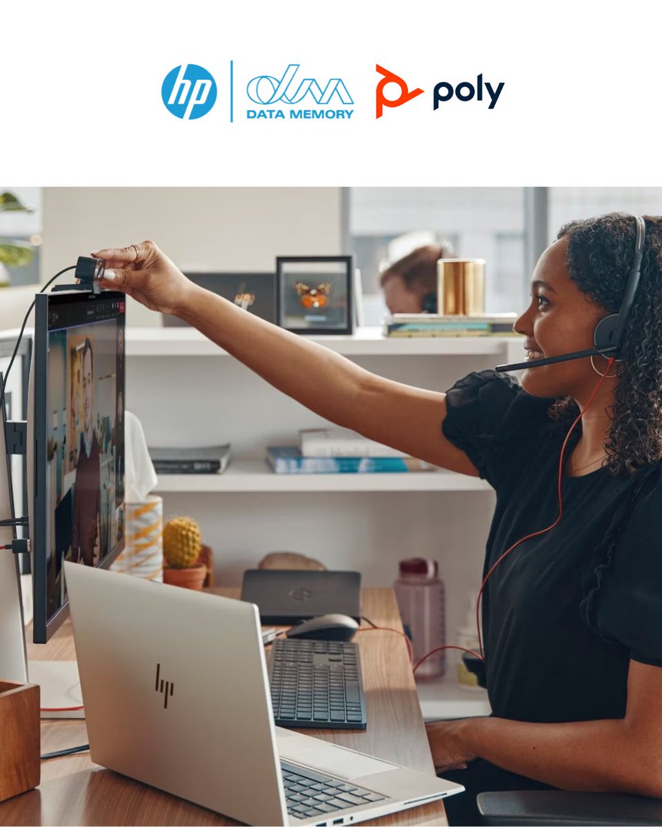 data_memory's tweet image. 🎧 Comunicación clara, rendimiento asegurado.
El Poly HP Blackwire 3220 ofrece audio nítido, micrófono con cancelación de ruido y diseño cómodo para largas jornadas.
Ideal para videollamadas, centros de atención y trabajo híbrido.
#Poly #HP #Headset #TrabajoHíbrido