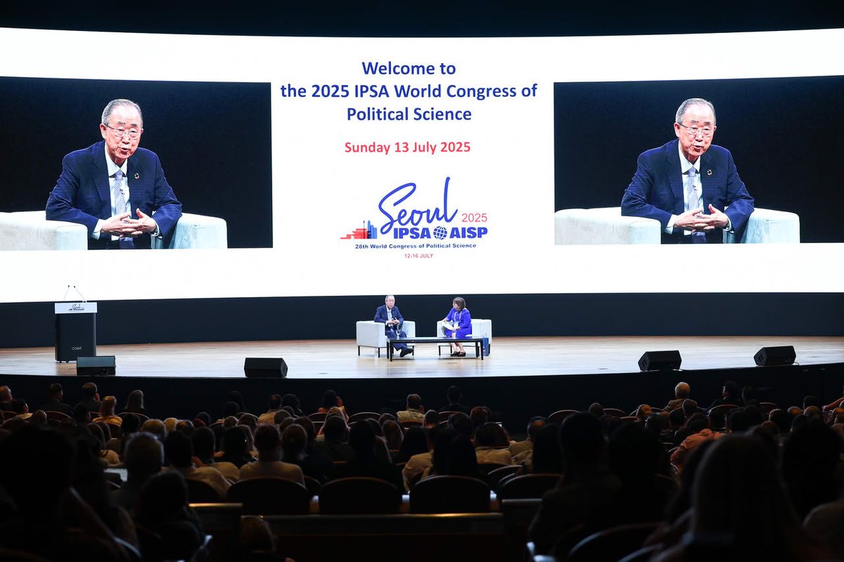 ipsa_aisp's tweet image. 🕒 It's been a month since the incredible 2025 IPSA World Congress of #PoliticalScience in Seoul🌎
We captured some unforgettable moments in selected WC2025 photos, now available on our Flickr account: go.ipsa.org/Kt0drx 📸
Share your own photos using #IPSA2025.