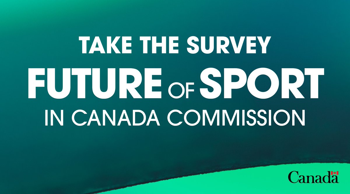 In accordance with its mandate, the Future of Sport in Canada Commission launched a public online survey to seek input from the Canadian public about their experiences in, and perspectives regarding the Canadian sport system.

By taking part in the Commission’s survey, you have