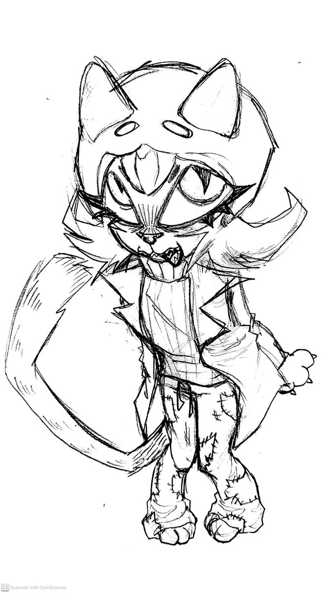 juniperPolkadot's tweet photo. Nepeta doodle #homestuck #nepetaleijon https://t.co/9pxrTDtNVa
