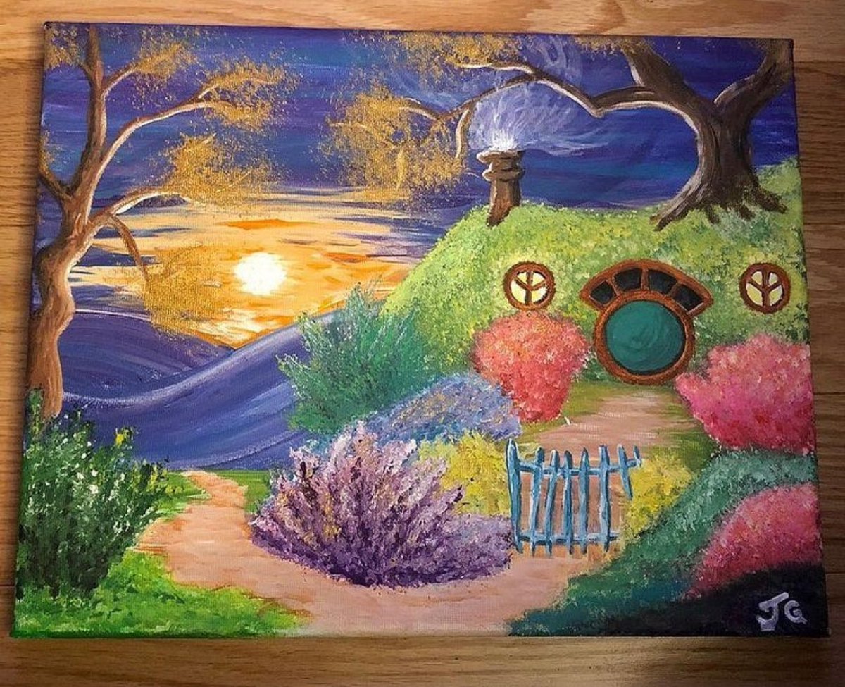 TRHLofficial's tweet image. This is my favorite painting I’ve ever done.