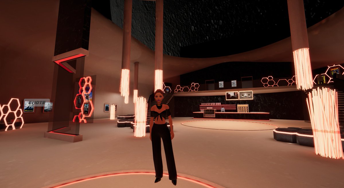 Went to check out the latest updates in <a href="/Marzio/">Marzio</a>’s movie theatre in @Spatial… and got so comfy I accidentally fell asleep waiting for the film to start 😴🍿

Also tried helping out behind the counter — but the guy working there wasn’t having it. Wherever I moved, he was staring