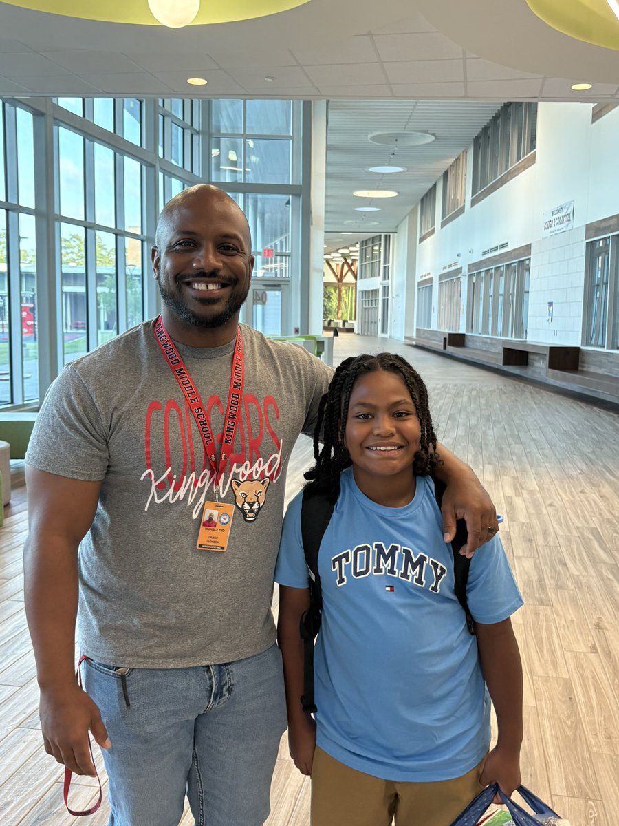 Lamar K. Jackson (@hfcjackson) on Twitter photo I’ve been told this is one of the best experiences that this job offers, today I got to welcome my son into the school where I serve. <a href="/HumbleISD_KMS/">Kingwood Middle</a> <a href="/HumbleISD/">Humble ISD</a> <a href="/HumbleISD_Ath/">Humble ISD Athletics</a> #KMSCougarPRIDE I’ve been told this is one of the best experiences that this job offers, today I got to welcome my son into the school where I serve. <a href="/HumbleISD_KMS/">Kingwood Middle</a> <a href="/HumbleISD/">Humble ISD</a> <a href="/HumbleISD_Ath/">Humble ISD Athletics</a> #KMSCougarPRIDE