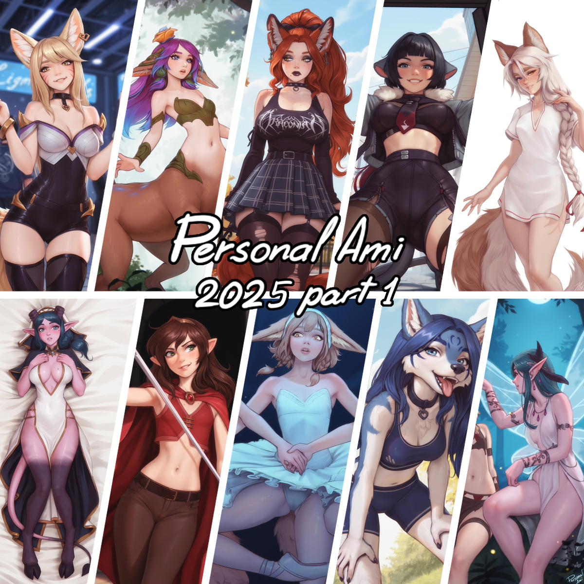 An archive with all the artworks from January to July 2025 plus sketches and wips is out!

As itch no longer likes nsfw, past archives are now on the p-site

patreon.com/c/personalami/…
