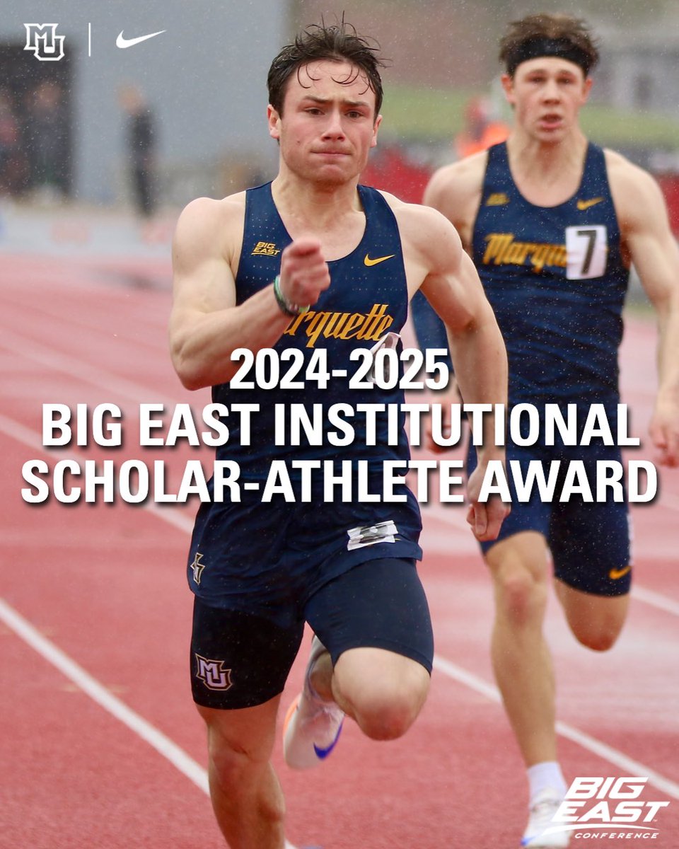 Marquette TF/XC (@mutfxc) on Twitter photo Congrats to Sam Cascella who earned <a href="/BIGEAST/">BIG EAST Conference</a> Institutional Scholar-Athlete honors on Tuesday! ๐ช๐ #WeAreMarquette Congrats to Sam Cascella who earned <a href="/BIGEAST/">BIG EAST Conference</a> Institutional Scholar-Athlete honors on Tuesday! ๐ช๐ #WeAreMarquette