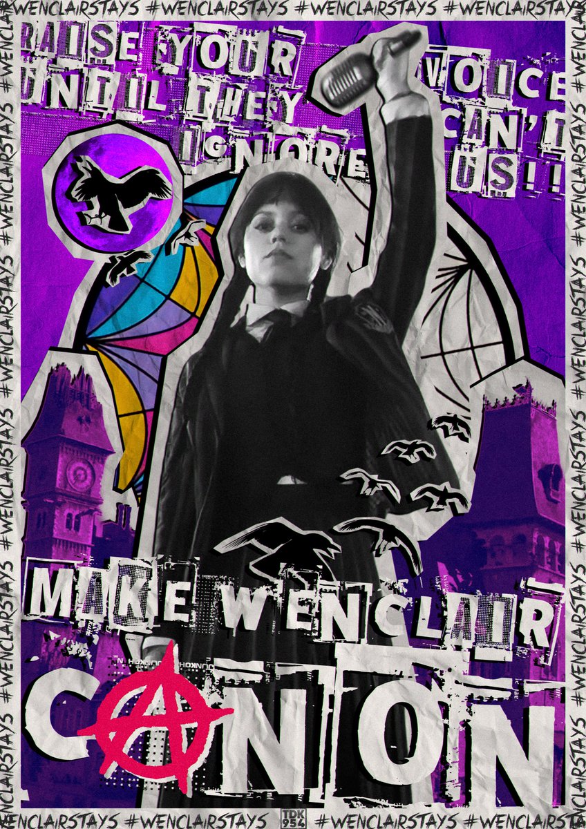 RAISE YOUR VOICE UNTIL THEY CAN'T IGNORE US!!!

#makewenclaircanon #wenclairstays