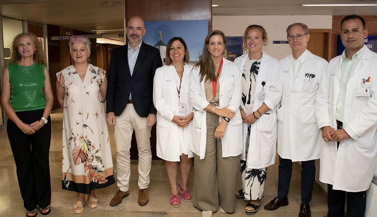 HUnivGU's tweet photo. 🔬La región avanza en la configuración de una estructura regional de investigación sanitaria con la creación de una red de expertos.

✅ Estará coordinada por la neumóloga del Hospital y reconocida investigadora, @o_mediano.

+info: https://t.co/ULMamfZK9j

#HuguContigo https://t.co/WIXO9jpm9Z
