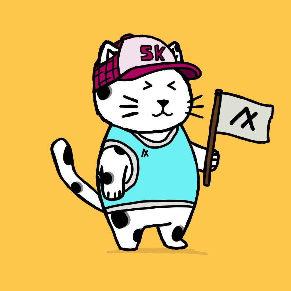 CIDVIK79 (@stmichael94240) on Twitter photo Picked this one up off secondary. Got the Algo and SK logos well represented. 😻
<a href="/ShittyKitties_/">shittykitties.algo</a>
#shittyhype
#algorandnfts Picked this one up off secondary. Got the Algo and SK logos well represented. 😻
<a href="/ShittyKitties_/">shittykitties.algo</a>
#shittyhype
#algorandnfts
