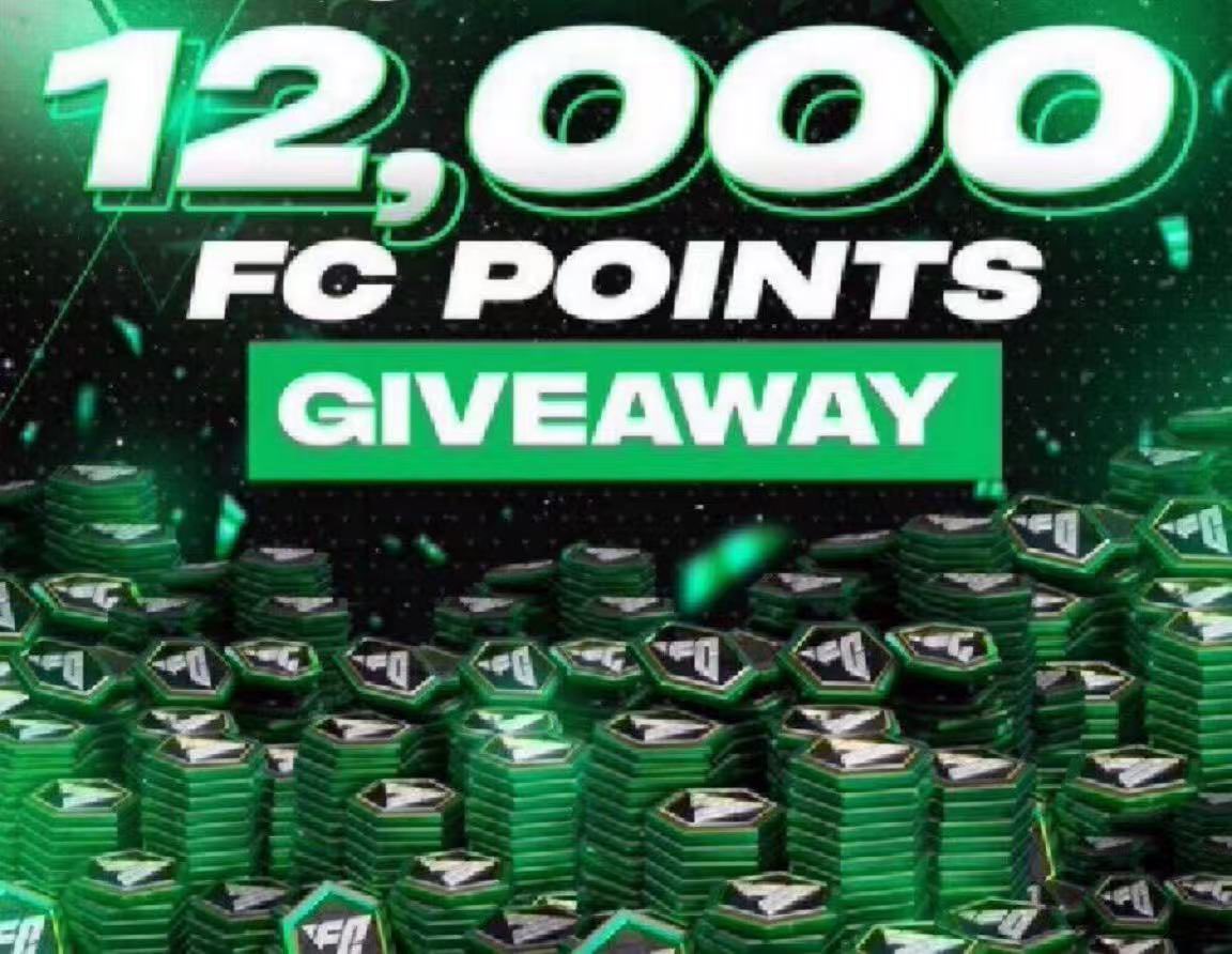 lootdropGG's tweet photo. #FC26 12000 FC points Giveaway 🥳 

12000 EAFC26 points to Winner 

To enter :

Like ❤️ + RT 

Follow @itsnotsoccerr2  &amp; @Willgamesplug 

Comment your console

We are taking giveaways sponsorship now 
Dm if you are interested in sponsoring our giveaways https://t.co/0QxKbaddt7