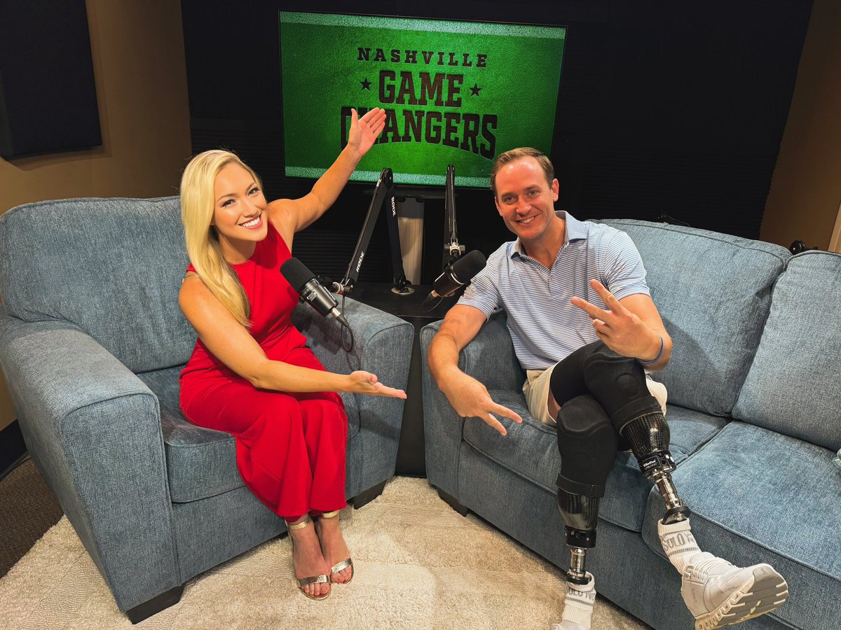 Jordan Thomas YOU are a Nashville Game Changer✅

Excited to have Jordan as our guest this week on the show! Jordan is a golfer who lost his legs in a boating accident at 16 years old. He immediately started <a href="/JTFoundation/">Jordan Thomas</a> which provides kids with prostheses and a community full