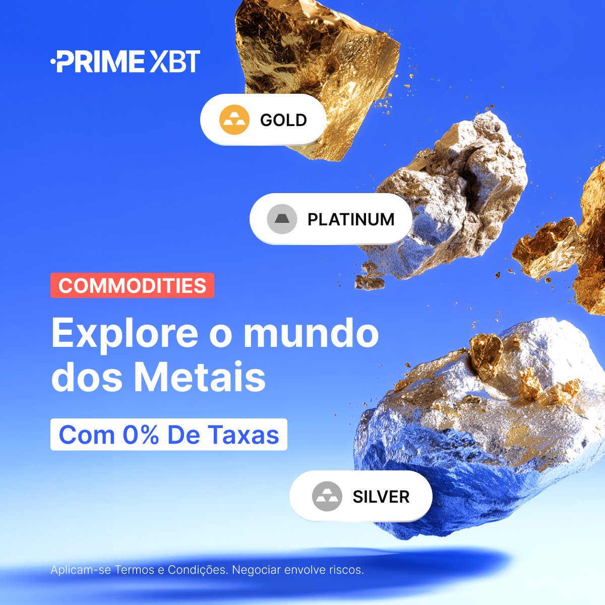 💥 Negocie Ouro, Prata e muito mais, agora com 0% de taxas em #commodities

⚡️ Descubra novas oportunidades em metais com execução ultrarrápida

Comece agora: eng.primexbt.com/42b0dWh

#PrimeXBT