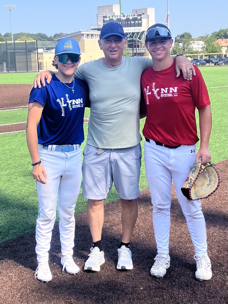 Two of our 2026 studs showing their stuff at Lynn Invitational College Showcase today. Terrific performances by Caden and Dylan! Bright futures ahead for both! Love their grind and passion! EMBRACE THE CHASE!! <a href="/SportsBigBlue/">@sportsbigblue</a> <a href="/CadenRoss_11/">Caden</a> <a href="/dylan_difilippo/">Dylan DiFilippo</a>