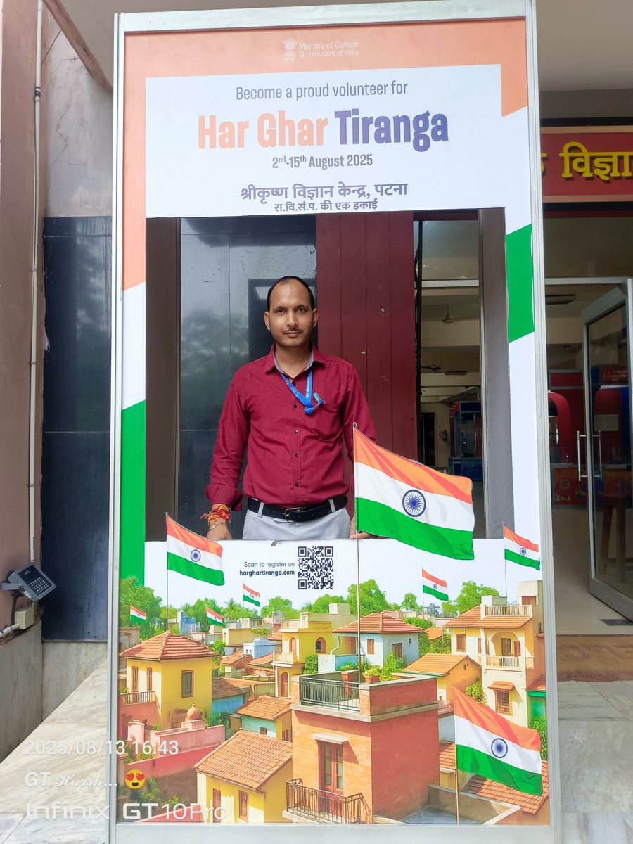 Shrikrishna Science Centre, Patna (@ssc_patna) on Twitter photo Selfie with Tiranga! 🇮🇳
The #HarGharTiranga Campaign 2025 got a colourful twist at <a href="/ssc_patna/">Shrikrishna Science Centre, Patna</a> with our special Selfie Booth! Visitors clicked vibrant selfies with the Tiranga, celebrating pride, unity, and patriotism. 📸💖
#HarGharTiranga #HGT2025 Selfie with Tiranga! 🇮🇳
The #HarGharTiranga Campaign 2025 got a colourful twist at <a href="/ssc_patna/">Shrikrishna Science Centre, Patna</a> with our special Selfie Booth! Visitors clicked vibrant selfies with the Tiranga, celebrating pride, unity, and patriotism. 📸💖
#HarGharTiranga #HGT2025