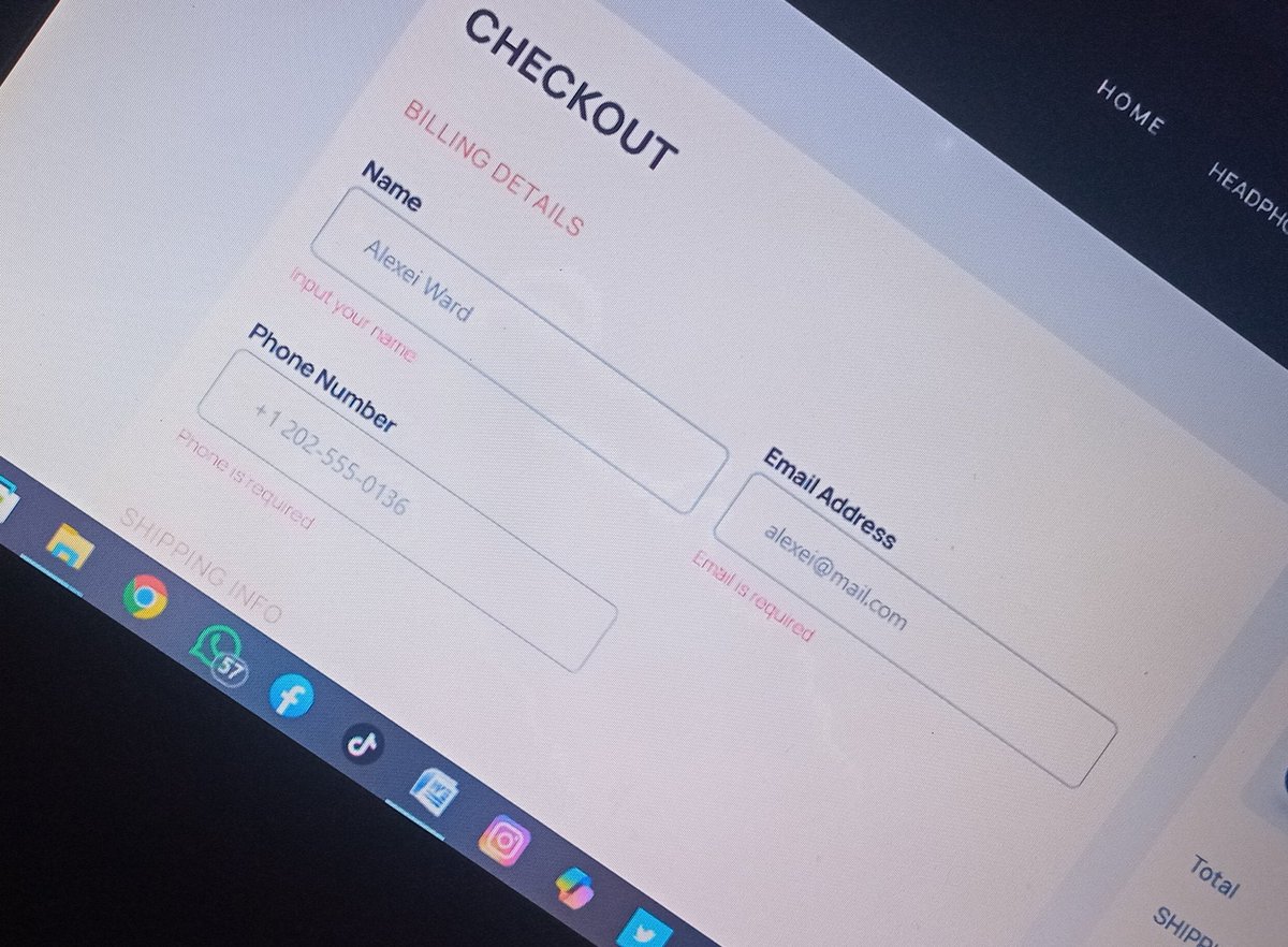 fidexcode's tweet image. Form styling and validation could be challenging.
It has me questioning my skill.
But I was able to overcome it.
Completed the checkouts and summary page of the ecormerce website.
Unto the next phase.
What did you do today?