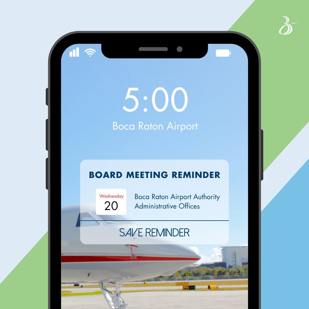 This month’s Board Meeting is almost here! Join us on Wednesday, August 20th at 5 P.M., to get involved in shaping the future of our Airport.