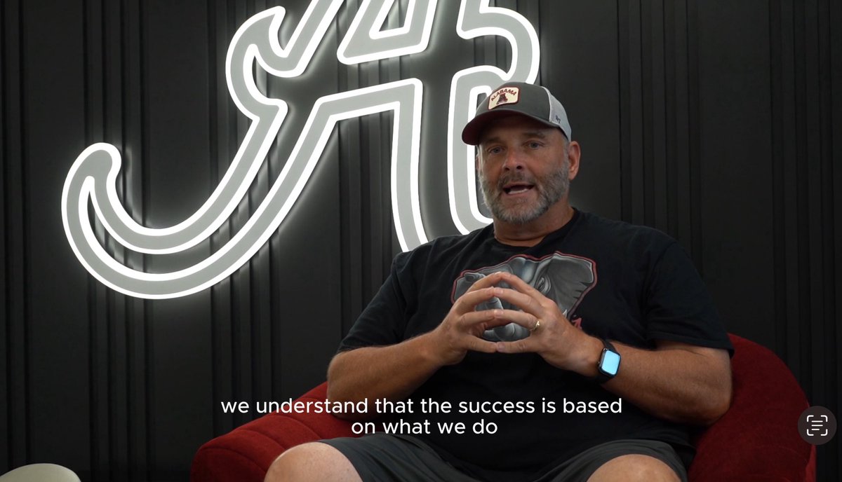 Coach Kapilovic talks what to watch out for from the O line as the season quickly approaches 👀

yea-alabama.com/camp-25-chris-…