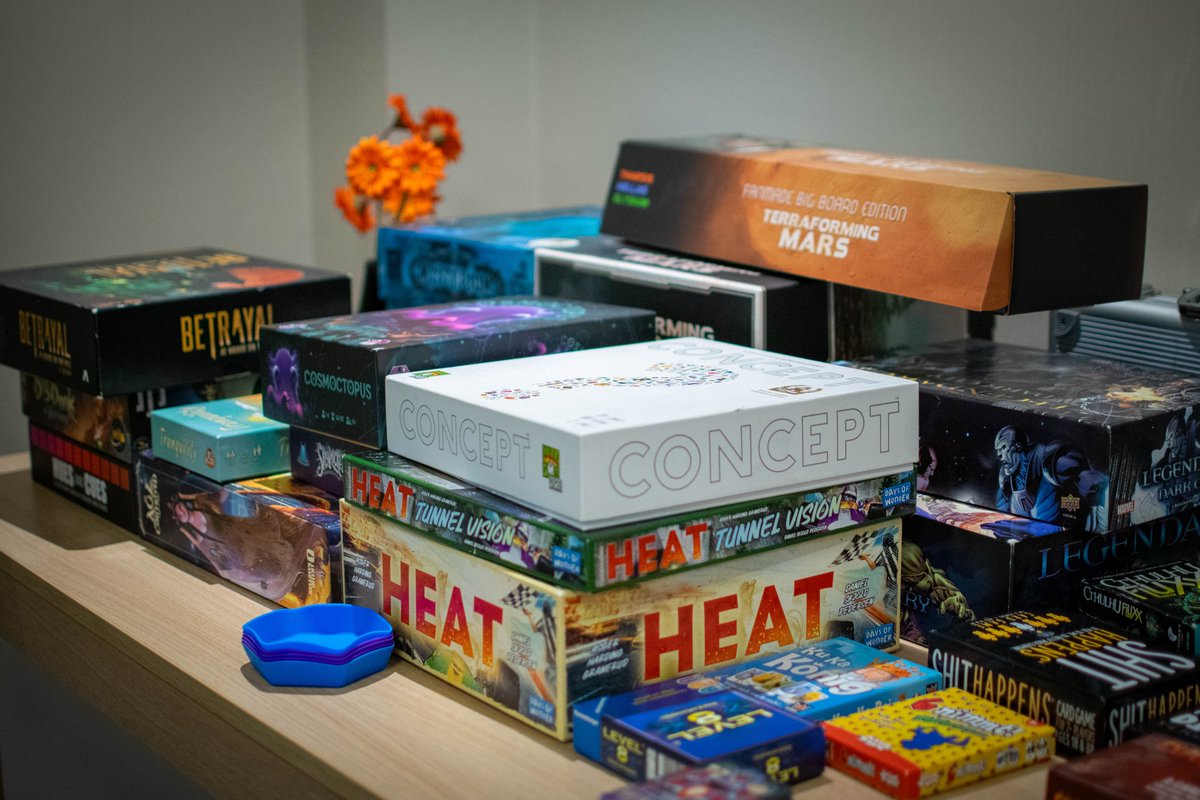 At #BSGAnnual2025, you won't get board of these games! 

Get it 📸 ? 

Do you know any of them? Which one is your favourite!?

📸 Rhass