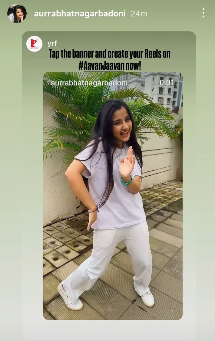 Iseee65623330's tweet photo. Shared by yrf 🤩❤️
@Its_Aurra #AurraBhatnagarBadoni #Aurricorns #BarristerBabu #Bondita #Anupamaa #AadhyaKapadiya https://t.co/AdVlE0zM0j