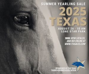 BloodHorse (@bloodhorse) on Twitter photo 🐎 Texas Sale is here! The 2025 Summer Yearling Sale kicks off TOMORROW at <a href="/lonestarpark/">Lone Star Park</a>. Browse the catalog & bid online → ttasales.com 🐎 Texas Sale is here! The 2025 Summer Yearling Sale kicks off TOMORROW at <a href="/lonestarpark/">Lone Star Park</a>. Browse the catalog & bid online → ttasales.com
