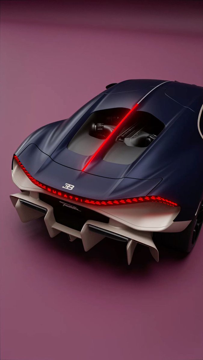 A Dark Blue Bugatti Tourbillon. 💙💙