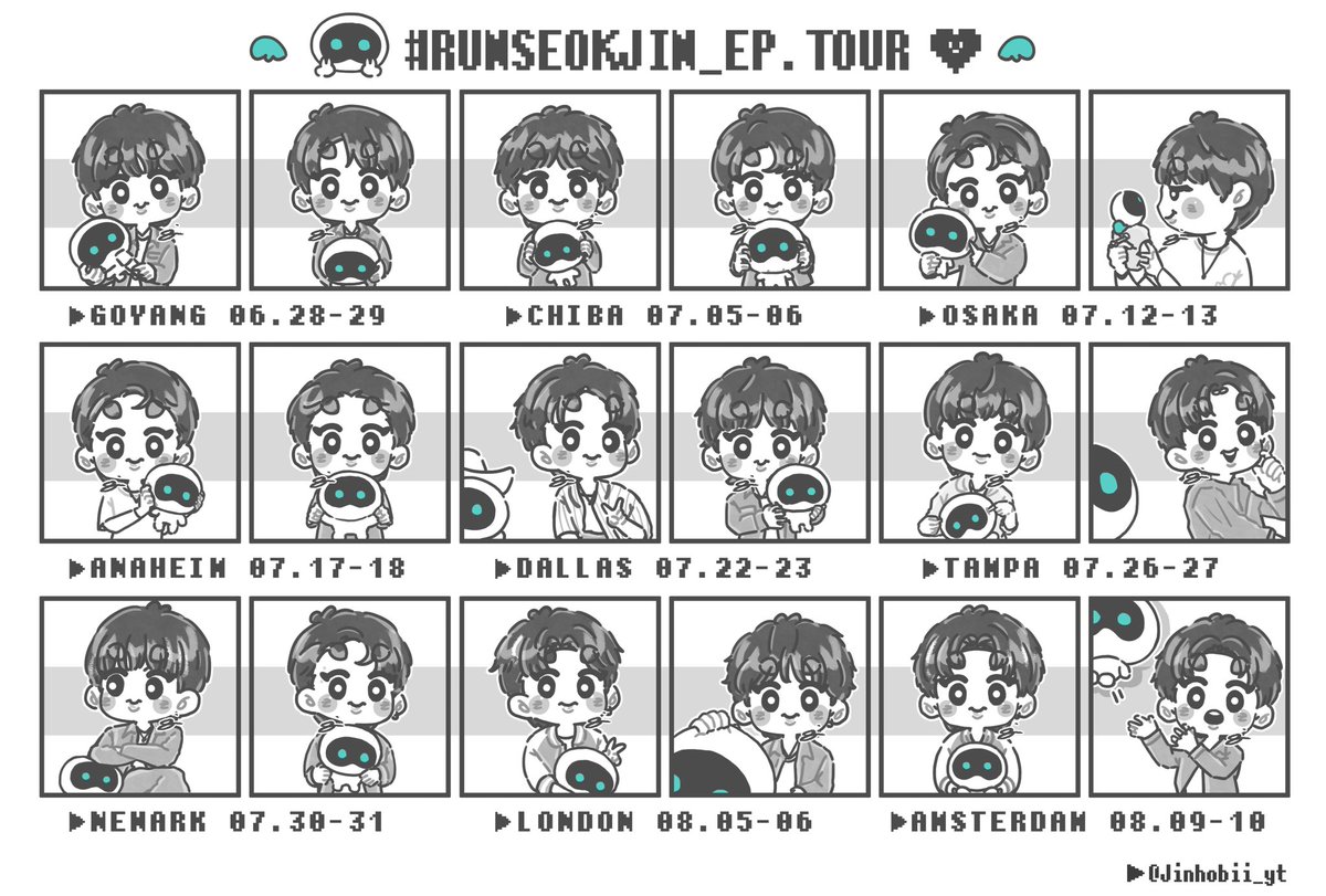 With you

#RUNSEOKJIN_EP_TOUR 
#JIN  #Wootteo