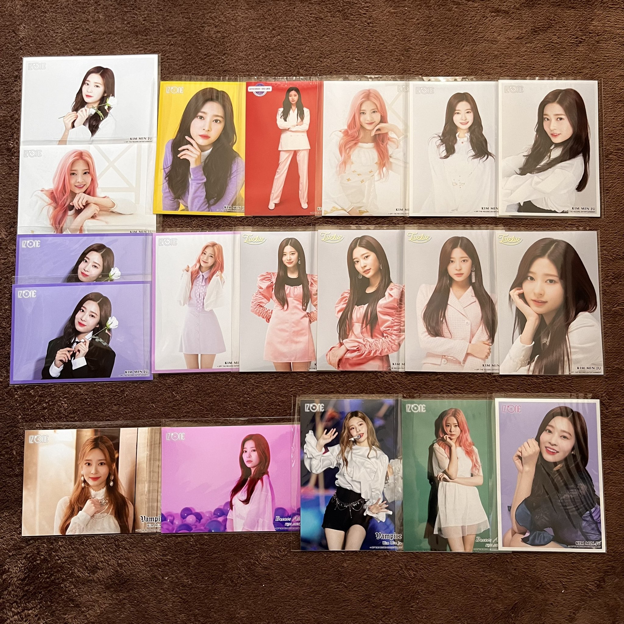 IZ*ONE 生写真　まとめ売り　全種類ヨコ　アップ　アザーカット NUA on X: 