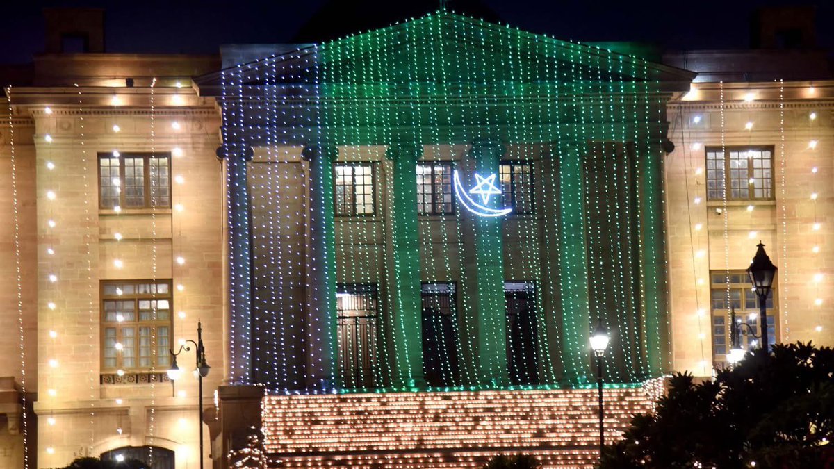 Pakistan celebrates historic victory! Every street and neighborhood glows in green and white.