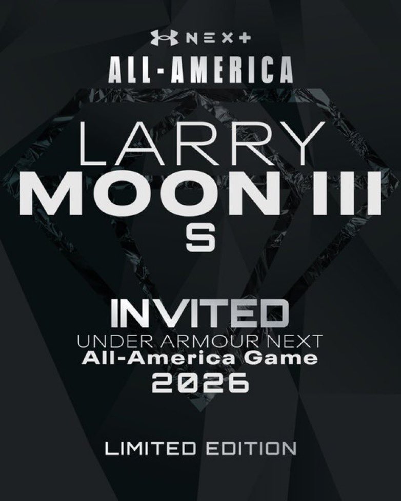 Larry Moon III (@larry_moon12) on Twitter photo I’m excited to go compete <a href="/UANextFootball/">All-America Game</a> . Thank you <a href="/DemetricDWarren/">Demetric D. Warren</a> <a href="/dzoloty/">don zoloty</a> <a href="/CoachKiddIMG/">Aubrey Kidd</a> . I’m extremely blessed 🙏🏾. <a href="/CraigHaubert/">Craig Haubert</a> <a href="/BrandonHuffman/">Brandon Huffman</a> <a href="/adamgorney/">Adam Gorney</a> <a href="/ChadSimmons_/">ChadSimmons</a> <a href="/GregBiggins/">Greg Biggins</a> <a href="/TheUCReport/">Billy Tucker</a> I’m excited to go compete <a href="/UANextFootball/">All-America Game</a> . Thank you <a href="/DemetricDWarren/">Demetric D. Warren</a> <a href="/dzoloty/">don zoloty</a> <a href="/CoachKiddIMG/">Aubrey Kidd</a> . I’m extremely blessed 🙏🏾. <a href="/CraigHaubert/">Craig Haubert</a> <a href="/BrandonHuffman/">Brandon Huffman</a> <a href="/adamgorney/">Adam Gorney</a> <a href="/ChadSimmons_/">ChadSimmons</a> <a href="/GregBiggins/">Greg Biggins</a> <a href="/TheUCReport/">Billy Tucker</a>