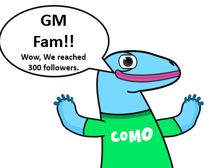 GM Fam!! wow we reached 300 followers

CA: 7P9sp7uNou5Doh7mZh2AWoMxyZNR1CozSg8S6uXgpump

#gm #como #comofun #meme #memecoin