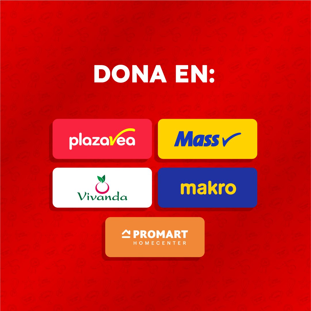 teleton_peru's tweet photo. ¡La Teletón la hacemos todos! ❤️
Dona HOY mismo y súmate a la fiesta solidaria más grande del país 🫶
Ayúdanos a mejorar el futuro de miles de niñas y niños en el Perú 🙌
#Teleton #TeletonPeru https://t.co/mnOg4JCDNF