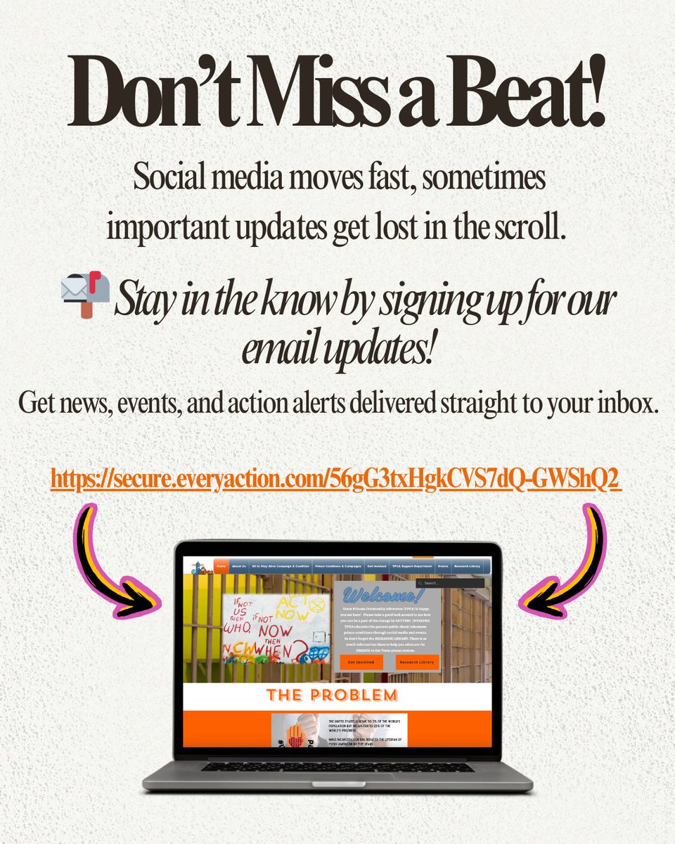 TPCA_org's tweet image. You deserve to be in the know. 📣 Sign up for TPCA&apos;s newsletter and never miss an update.

Click below to join the list.
🔗secure.everyaction.com/56gG3txHgkCVS7…

#TPCA #Newsletter