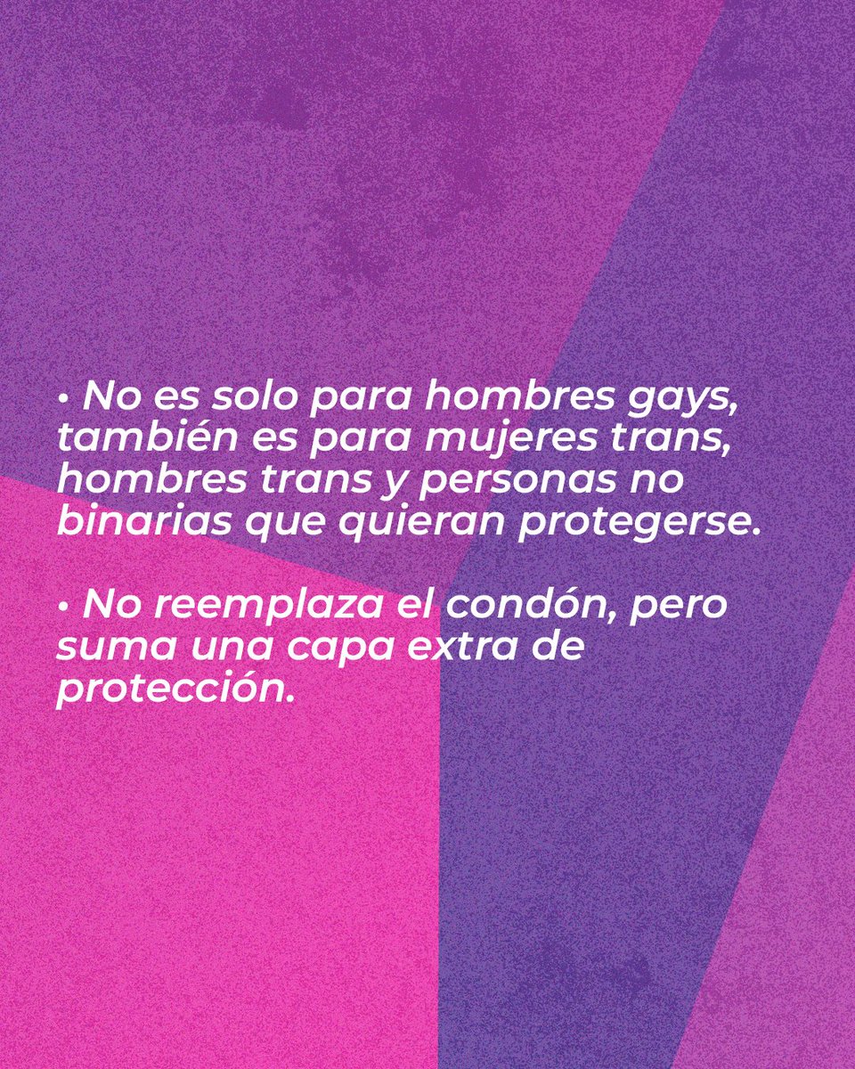 #HablemosDePrEP I Cuidarte es un derecho. Infórmate, decide y toma el control de tu salud sexual. 💊✨

#PrEP #PrevenciónConOrgullo #ElSalvador