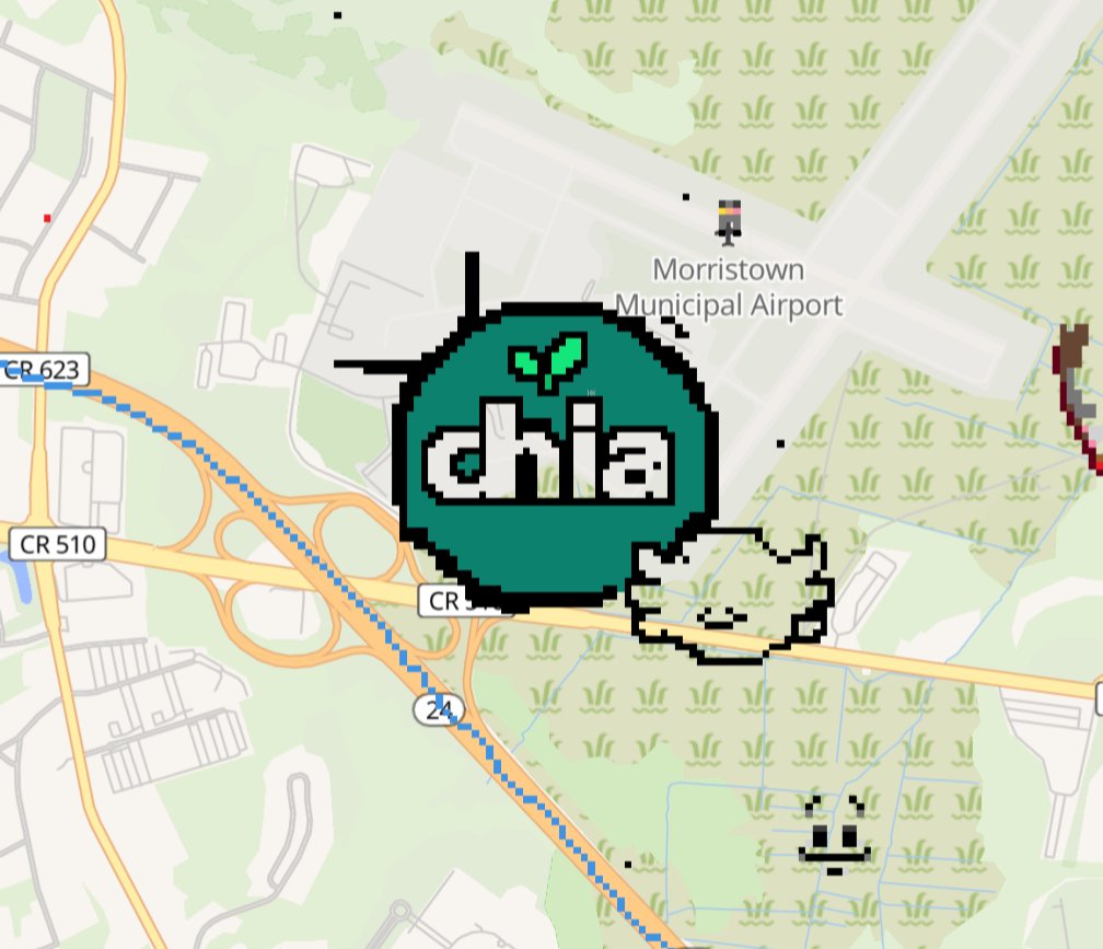 Chia is on Wplace! I’m going to make the <a href="/dexie_space/">dexie</a>, <a href="/spacebuckscoin/">Spacebucks</a>, and <a href="/WarpCoinage/">WARP 🦎</a> logos what do we do after that? A QR code for a @MonkeyMondo offer?