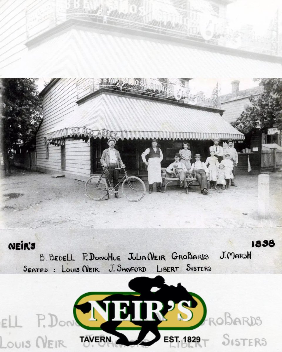 Check out this old-school shot of Neir’s—back when it was Neir’s Social Hall and horse-drawn carriages were the “Uber” of the day 🐎🍺

Nearly 200 years later, we’re still here serving good drinks &amp; better memories.

Got a Neir’s story? 👇
#NeirsTavern #WoodhavenNY #OldestBarNYC