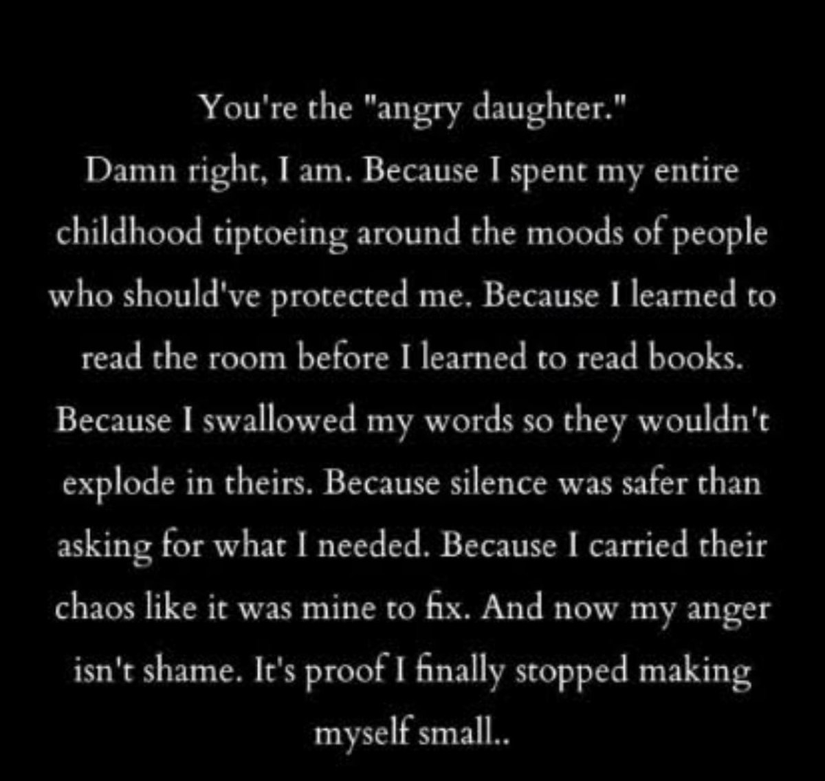 nenciknows's tweet photo. Saw this on Facebook ๐ญ hugs to the #angrydaughters https://t.co/MEGpCzTkJ5