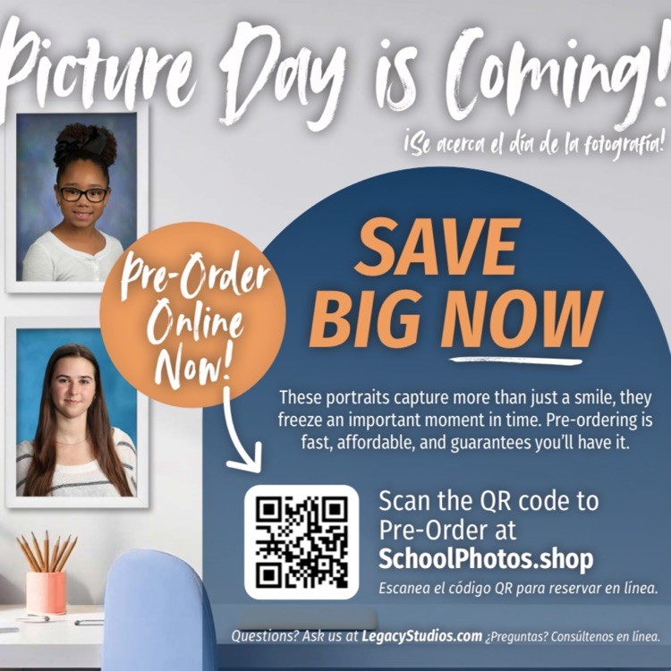 Picture day is FRIDAY!